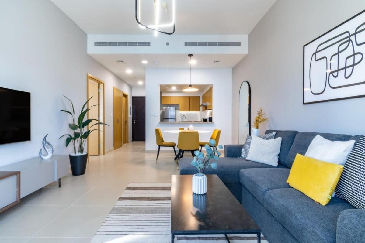 Silkhaus Design 1Bdr With Burj Khalifa View In New Tower Appartement Dubai Buitenkant foto