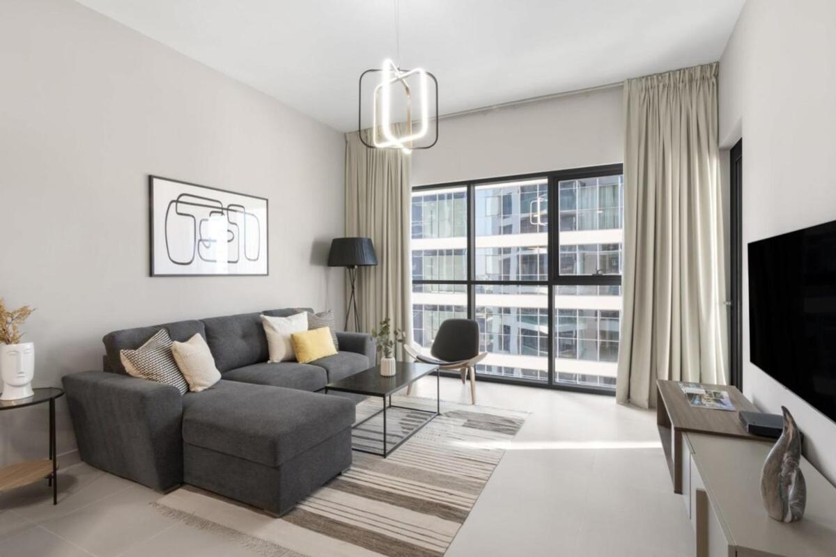 Silkhaus Design 1Bdr With Burj Khalifa View In New Tower Appartement Dubai Buitenkant foto