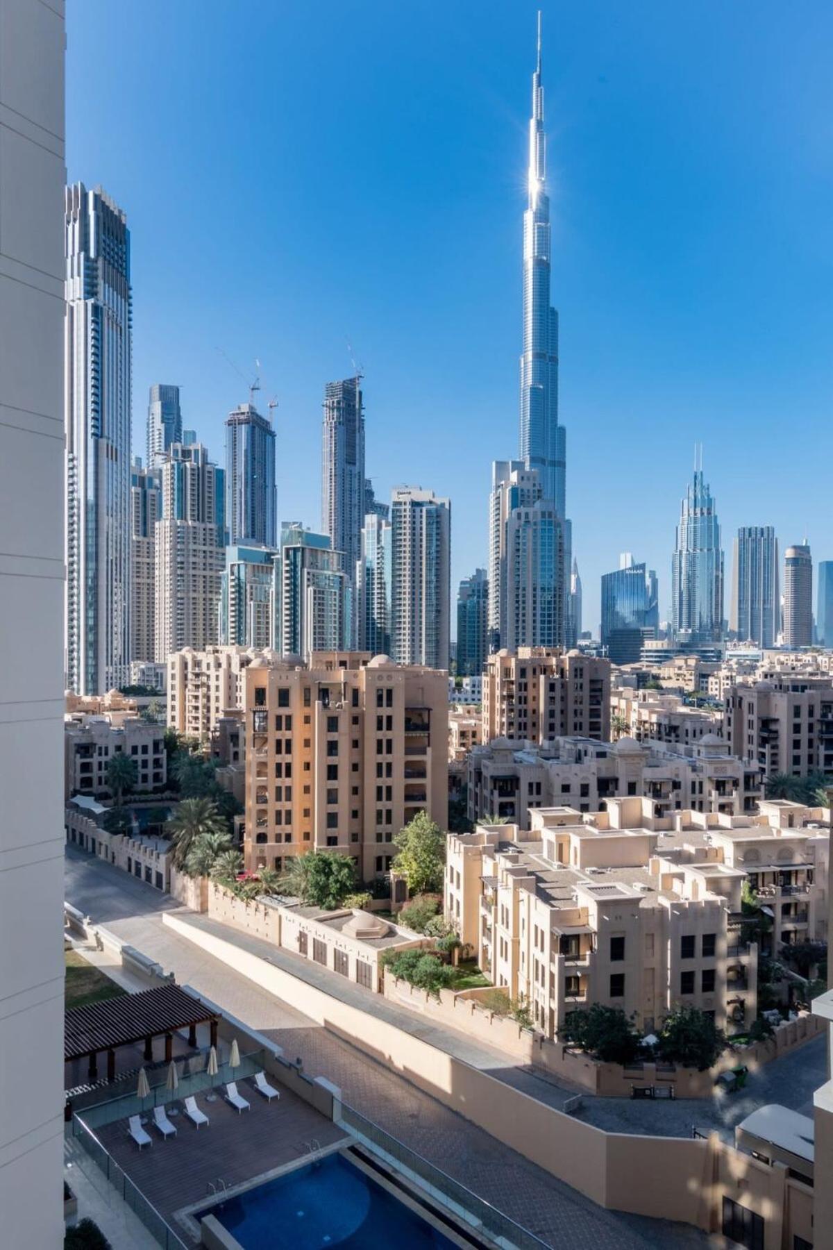 Silkhaus Design 1Bdr With Burj Khalifa View In New Tower Appartement Dubai Buitenkant foto