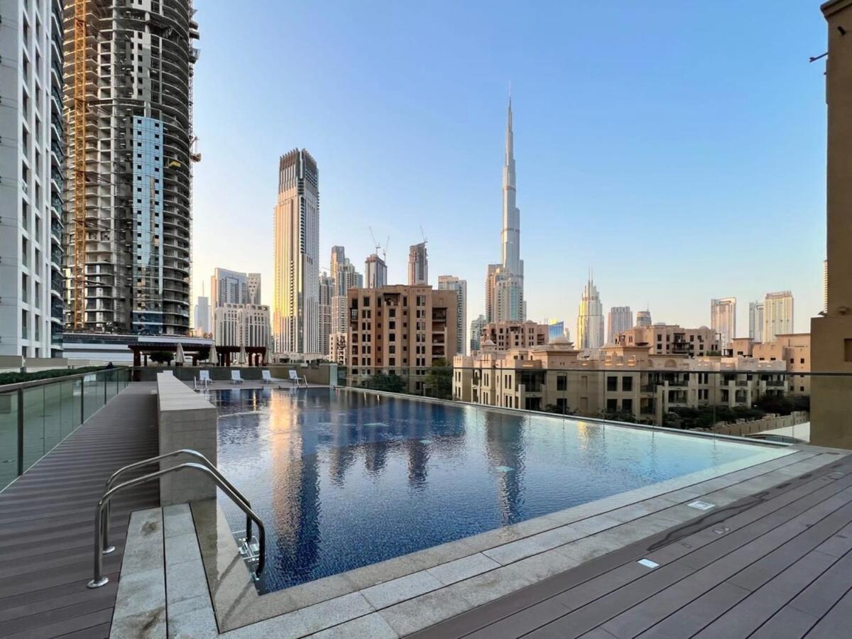 Silkhaus Design 1Bdr With Burj Khalifa View In New Tower Appartement Dubai Buitenkant foto