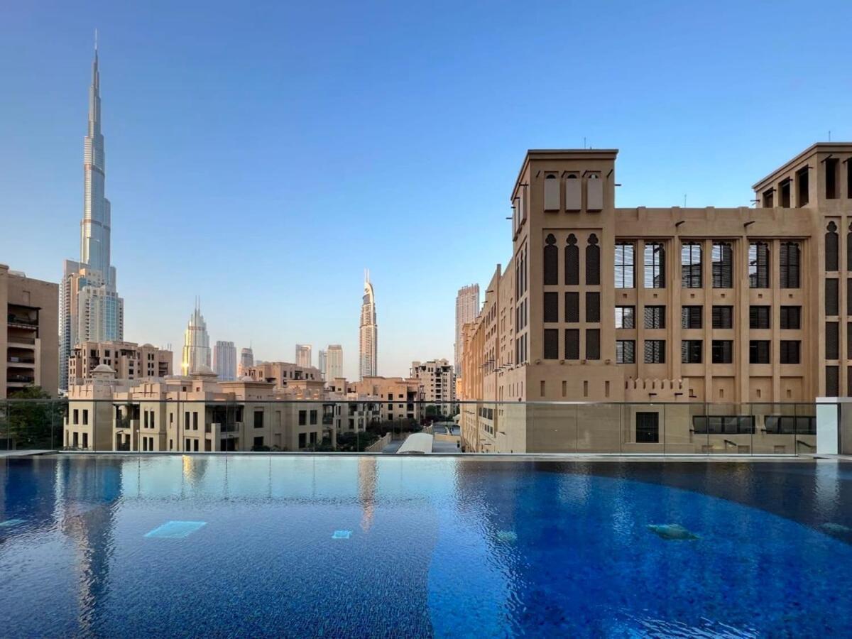 Silkhaus Design 1Bdr With Burj Khalifa View In New Tower Appartement Dubai Buitenkant foto